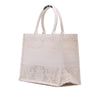 Dior Medium Canvas D Lace Sun Embroidery Book Tote Secondhand