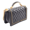 Chanel Small Quilted Lambskin Chain Around Boy Top Handle Flap Secondhand