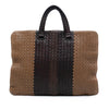 Secondhand Bottega Veneta Nappa Intrecciato Club Fume Briefcase (Copy)
