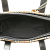 Burberry Haymarket Check Canvas Handbag Secondhand