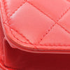 Chanel Quilted Lambskin Camellia Charms Wallet on Chain Secondhand