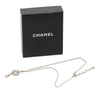 Chanel CC Brass Strass Pendant Necklace Secondhand