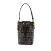 Fendi Mini FF 1974 Embossed Leather Mon Tresor Bucket Bag Secondhand