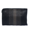 Bottega Veneta Tricolor Nappa Intrecciato Clutch Secondhand