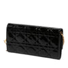 Dior Patent Cannage Lady Dior Wallet On Chain Secondhand