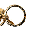 Secondhand Louis Vuitton Gold Plated LV Facettes Bag Charm and Key Holder