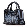 Secondhand Balenciaga Mini Lambskin Motocross Graffiti Classic City Satchel