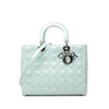 Dior Large Patent Cannage Lady Dior Secondhand