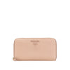 Prada Large Saffiano Zip Around Long Wallet Secondhand