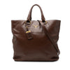 Prada Soft Calf Open Convertible Tote Secondhand