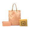 Fendi Zucchino Canvas Vertical Tote Secondhand