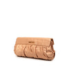 Miu Miu Pleated Satin Flap Clutch Secondhand
