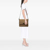 Gucci GG Canvas Web Flap Messenger Bag Secondhand