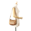 Bottega Veneta Intrecciato Trimmed Metallic Leather Crossbody Secondhand