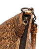 Bottega Veneta Intrecciato Trimmed Metallic Leather Crossbody Secondhand