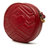 Gucci Mini GG Marmont Matelasse Leather Round Crossbody Secondhand