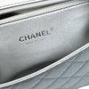 Chanel Small Quilted Metallic Caviar CC Filigree Flap Secondhand
