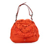 Yves Saint Laurent Leather Nadja Rose Petal Shoulder Bag Secondhand