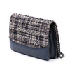 Chanel Quilted Tweed and Calfskin Gabrielle Wallet On Chain Secondhand