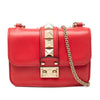 Valentino Mini Leather Rockstud Glam Lock Crossbody Secondhand