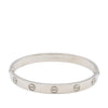 Cartier 18K White Gold Classic Love Bracelet Secondhand