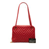 Chanel CC Chevron Lambskin Shoulder Bag Secondhand