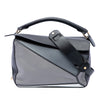 LOEWE Medium Tricolor Calfskin Puzzle Satchel Secondhand