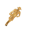 Chanel Gold Plated Coco Mademoiselle Pin Brooch Secondhand