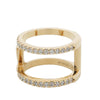 Louis Vuitton Gold Plated LV Iconic Ring XS Secondhand