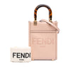 Fendi Mini Leather Sunshine Shopper Tote Secondhand