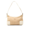 LOEWE Suede Anagram Shoulder Bag Secondhand