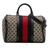 Gucci Medium GG Canvas Web Joy Boston Bag Secondhand