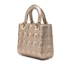 Dior Small Metallic Lambskin Cannage My ABCDior Lady Dior Secondhand