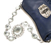 Miu Miu Matelasse Nappa Crystal Frame Flap Satchel Secondhand