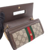 Gucci GG Supreme Web Ophidia Continental Wallet On Chain Secondhand