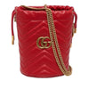 Gucci Small GG Marmont Matelasse Calfskin Bucket Bag Secondhand