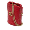 Gucci Small GG Marmont Matelasse Calfskin Bucket Bag Secondhand