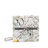 Maison Margiela Leather Graffiti Front Zip Pouch Secondhand