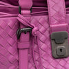 Bottega Veneta Small Nappa Intrecciato Roma Satchel Secondhand