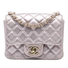 Secondhand Chanel Mini Square Classic Iridescent Calfskin Single Flap