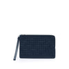 LOEWE Embossed Anagram Calfskin Repeat Double Flat Pouch Secondhand