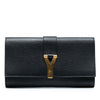 Saint Laurent Leather Chyc Ligne Clutch Secondhand