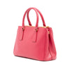 Prada Small Saffiano Lux Galleria Double Zip Satchel Secondhand