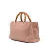 Gucci Medium Calfskin Bamboo Shopper Satchel Secondhand