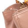 Gucci Medium Calfskin Bamboo Shopper Satchel Secondhand