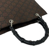 Gucci GG Nylon Bamboo Satchel Secondhand