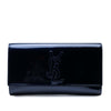 Saint Laurent Large Patent Belle De Jour Clutch Secondhand