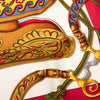 Hermès Festival des Amazones Silk Scarf 90 Secondhand