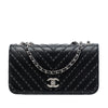 Chanel Chevron Lambskin Stud Wars Full Flap Secondhand