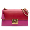 Gucci Medium Bicolor Leather Padlock Shoulder Bag Secondhand